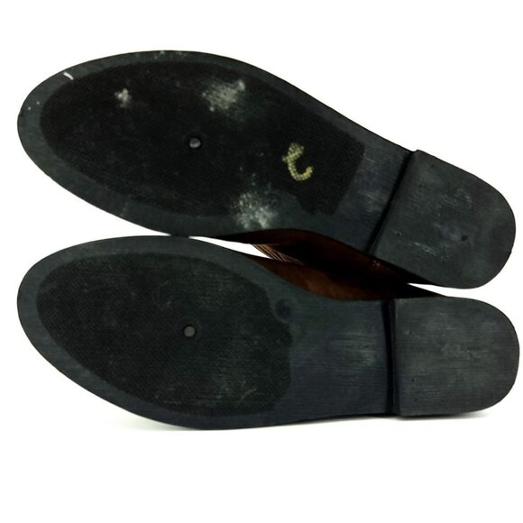 Rue 21 Size 6/7 Brown Vegan Pull on Boot NWT - Picture 7 of 9